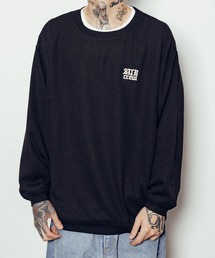 Knit-sew pullover