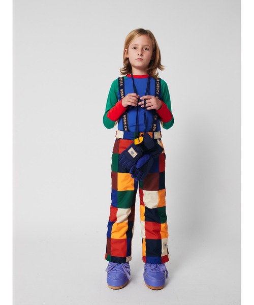 BOBO CHOSES(ボボショーズ)の「Multicolor Tiles ski pants(つなぎ/オールインワン・キッズ・マルチ・2-3YEAR/4-5YEAR/6-7YEAR/10-11y/12-13y/8-9y)」の3枚目の写真