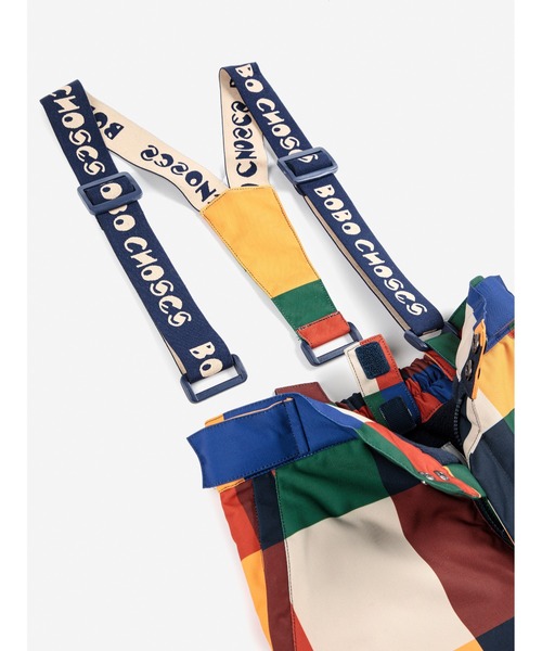 BOBO CHOSES(ボボショーズ)の「Multicolor Tiles ski pants(つなぎ/オールインワン・キッズ・マルチ・2-3YEAR/4-5YEAR/6-7YEAR/10-11y/12-13y/8-9y)」の5枚目の写真
