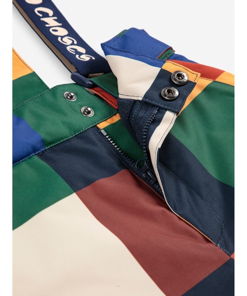 BOBO CHOSES(ボボショーズ)の「Multicolor Tiles ski pants(つなぎ/オールインワン・キッズ・マルチ・2-3YEAR/4-5YEAR/6-7YEAR/10-11y/12-13y/8-9y)」の6枚目の写真