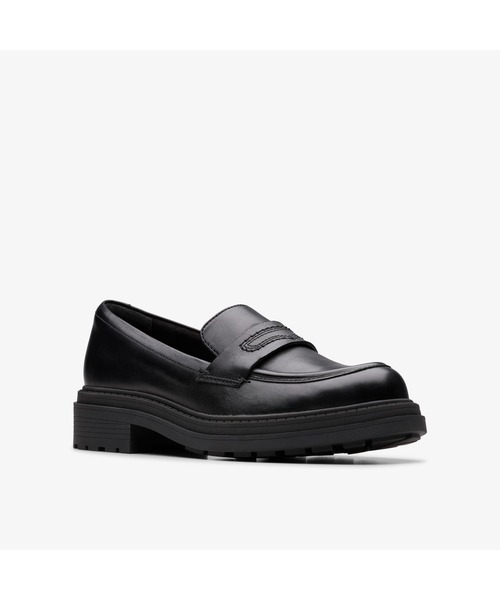 Clarks（クラークス）の「Orinoco3 Edge / オリノコ3エッジ（ブラックレザー）（ローファー・レディース・ブラック・UK3/UK3.5/UK4/UK4.5/UK5/UK5.5/UK6）」の4枚目の写真