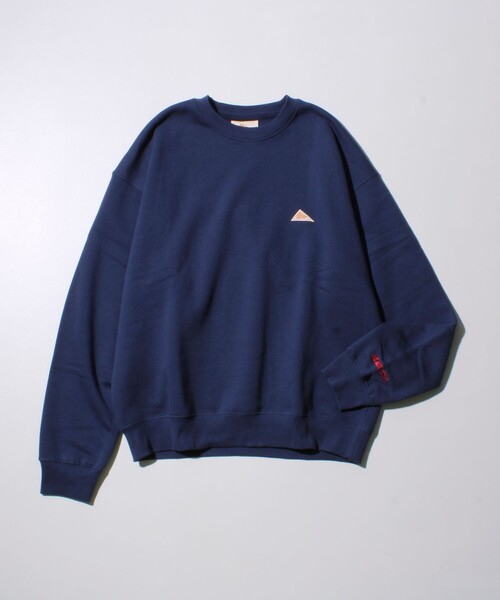 KELTY（ケルティ）の「【KELTY×GLOSTER】別注 クルーネックスウェット 裏起毛（スウェット・メンズ・ライトグレー/ブラック/ネイビー・M/L）」の4枚目の写真