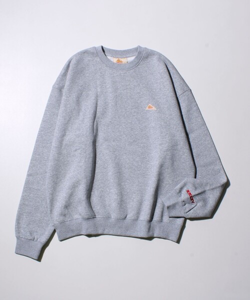 KELTY（ケルティ）の「【KELTY×GLOSTER】別注 クルーネックスウェット 裏起毛（スウェット・メンズ・ライトグレー/ブラック/ネイビー・M/L）」の5枚目の写真