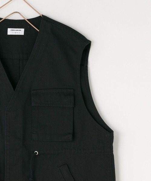 LOWRYS FARM（ローリーズファーム）の「mamiミリタリーキッズベスト　493563（ベスト・キッズ・カーキ/ブラック/ベージュ系その他・110cm/130cm）」の8枚目の写真