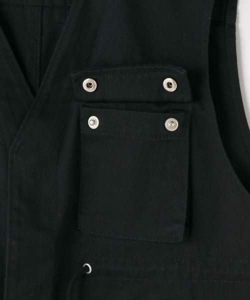 LOWRYS FARM（ローリーズファーム）の「mamiミリタリーキッズベスト　493563（ベスト・キッズ・カーキ/ブラック/ベージュ系その他・110cm/130cm）」の12枚目の写真