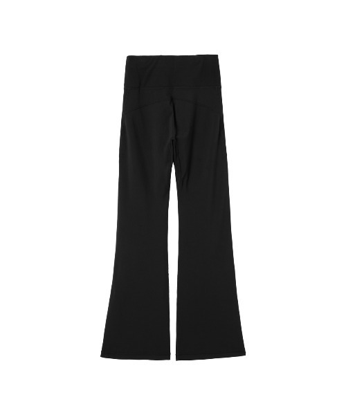 le coq sportif(ルコックスポルティフ)の「ルフフォルム ハイライズフレアパンツ(その他パンツ・レディース・ブラック/ネイビー・M/S/XL/L)」の3枚目の写真