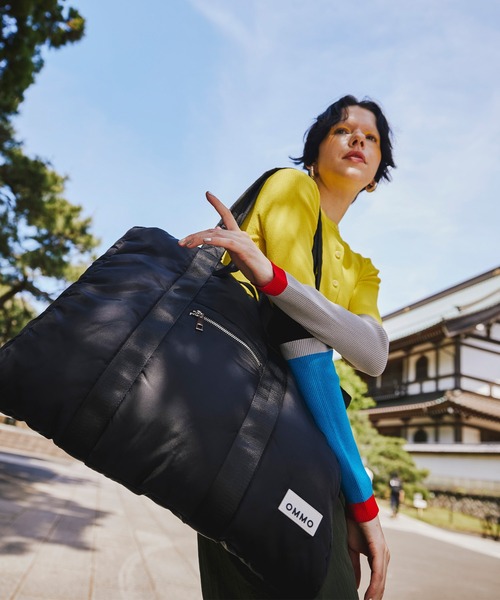 PADDED NYLON 2WAY WIDE TOTE（トートバッグ）｜OMMO（オーエム 
