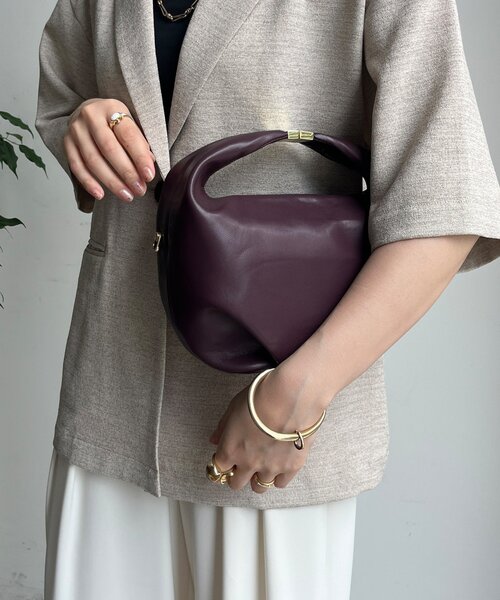 DouDou(ドゥドゥ)の「【WEB限定】メタルポイントショルダーバッグ(ショルダーバッグ・レディース・ベージュ/ボルドー/ブラック・FREE)」の17枚目の写真