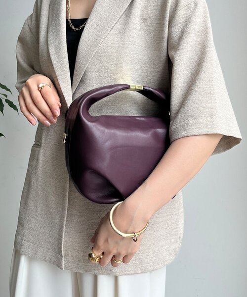 DouDou(ドゥドゥ)の「【WEB限定】メタルポイントショルダーバッグ(ショルダーバッグ・レディース・ベージュ/ボルドー/ブラック・FREE)」の18枚目の写真