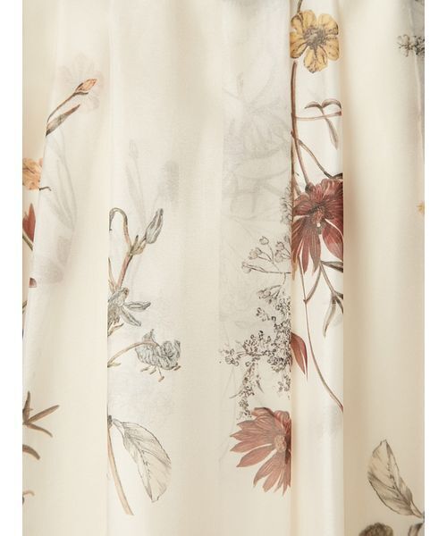 セール】ボタニカルプリントシアータックスカート（スカート）｜FRAY