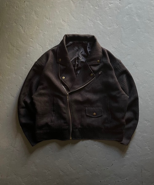 ツイードライクライダースジャケット/セットアップ着用可（テーラード