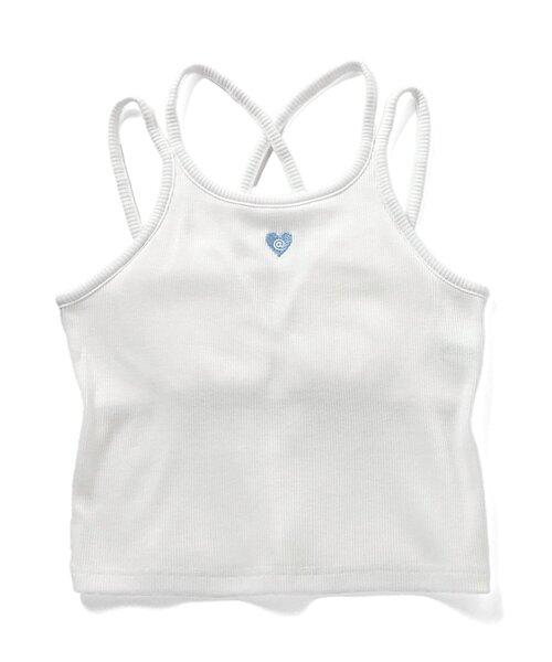 algy(アルジー)の「エンジェルキャミソール(キャミソール・キッズ・ブラック/サックスブルー/オフホワイト・XX-SMALL/X-SMALL/MEDIUM/SMALL)」の4枚目の写真