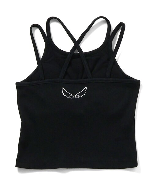 algy(アルジー)の「エンジェルキャミソール(キャミソール・キッズ・ブラック/サックスブルー/オフホワイト・XX-SMALL/X-SMALL/MEDIUM/SMALL)」の10枚目の写真