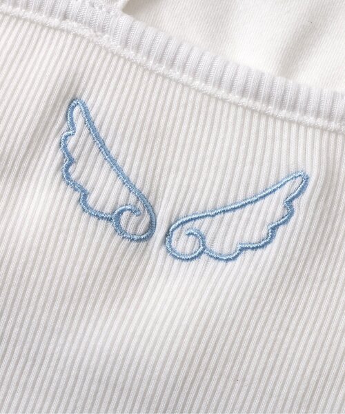 algy(アルジー)の「エンジェルキャミソール(キャミソール・キッズ・ブラック/サックスブルー/オフホワイト・XX-SMALL/X-SMALL/MEDIUM/SMALL)」の20枚目の写真