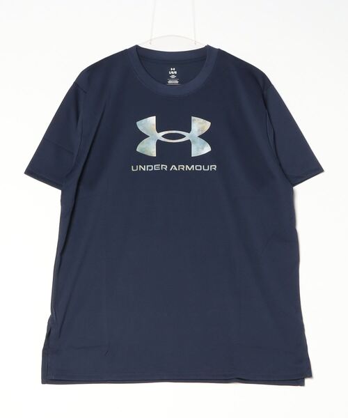UNDER ARMOUR(アンダーアーマー)の「アンダーアーマー UAテック オーバーサイズド ビッグロゴ Tシャツ(Tシャツ/カットソー・レディース・ベージュ/ブラック/ネイビー・S/M/L/XL)」の3枚目の写真
