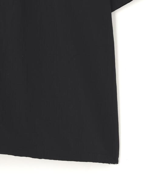 WHITELAND(ホワイトランド)の「WHITELAND/ホワイトランド/NYLON S/S SHIRT(シャツ/ブラウス・メンズ・ブラック/グレー・F)」の8枚目の写真