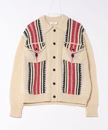 TOGA VIRILIS | TOGA VIRILIS Mesh knit jacket(ニット/セーター)