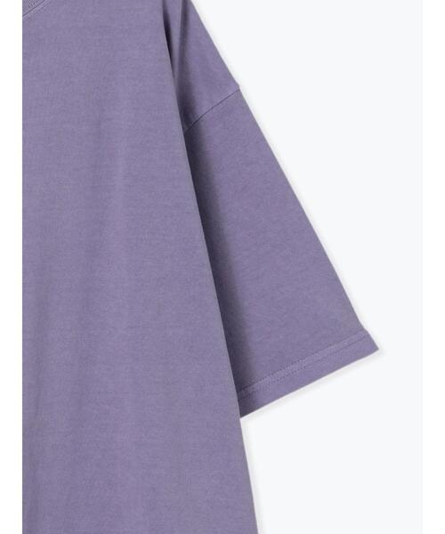 SM2（エスエムツー）の「ピグメント加工裾フリルチュニックTシャツ（チュニック・レディース・オフホワイト/チャコールグレー/ベージュ/パープル・F）」の18枚目の写真