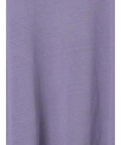 SM2（エスエムツー）の「ピグメント加工裾フリルチュニックTシャツ（チュニック・レディース・オフホワイト/チャコールグレー/ベージュ/パープル・F）」の21枚目の写真