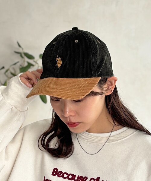 U.S. POLO ASSN.】コーデュロイキャップ（キャップ）｜U.S. POLO ASSN