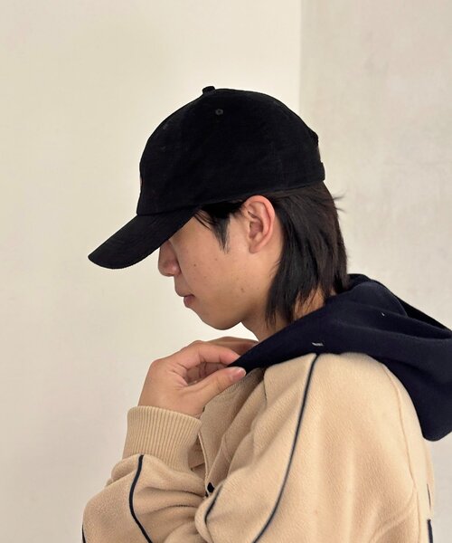 U.S. POLO ASSN.(ユーエスポロアッスン)の「【U.S. POLO ASSN.】コーデュロイキャップ(キャップ・レディース・ブラウン/ベージュ/アイボリー/ブラック/ネイビー/グリーン・FREE)」の8枚目の写真