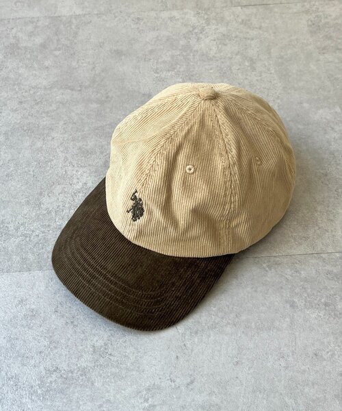 コーデュロイキャップ（キャップ）｜U.S. POLO ASSN.（ユーエスポロ