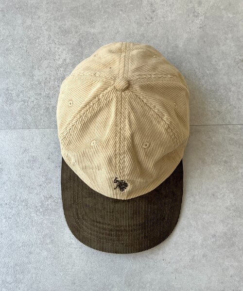 コーデュロイキャップ（キャップ）｜U.S. POLO ASSN.（ユーエス