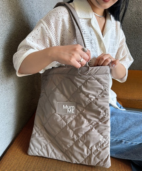 CIAOPANIC TYPY(チャオパニックティピー)の「【MumME】カラビナ付きトートBAG(トートバッグ・レディース・オレンジ/ホワイト/ブラック/グレー・ONE SIZE)」の4枚目の写真