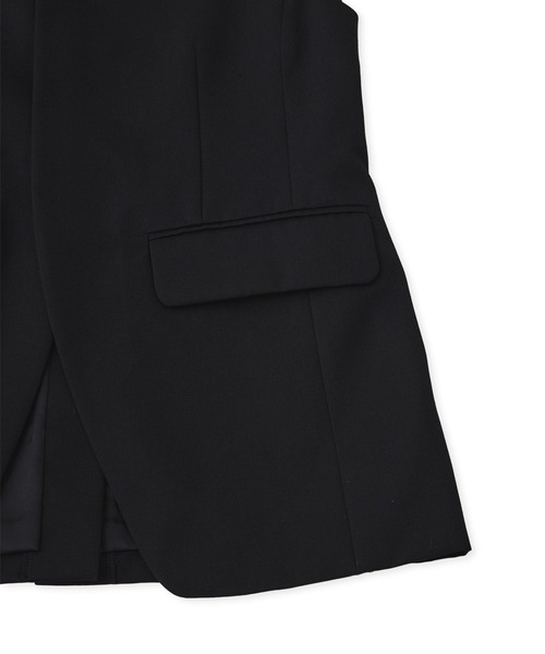 ADAM ET ROPE'（アダムエロペ）の「NIKKE GABARDINE GILET（ベスト・レディース・ブラック/ブラウン・FREE）」の19枚目の写真