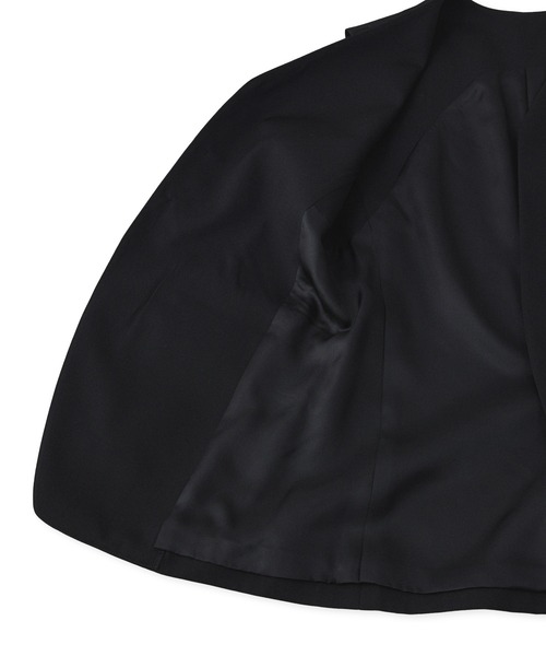 ADAM ET ROPE'（アダムエロペ）の「NIKKE GABARDINE GILET（ベスト・レディース・ブラック/ブラウン・FREE）」の20枚目の写真