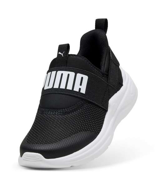 PUMA(プーマ)の「PUMA プーマ キッズ ソフト ワイヤード 2 イーズイン スニーカー 17-21cm(スニーカー・キッズ・ブラック×ホワイト/ブラック×ピンク/ブルー系その他5・19.0cm/18.0cm/20.0cm/21.0cm/17.0cm)」の13枚目の写真