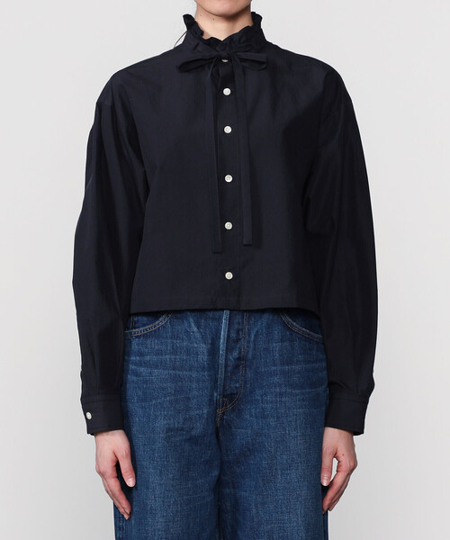 nicholson & nicholson | フリルカラーブラウス WOMEN（シャツ