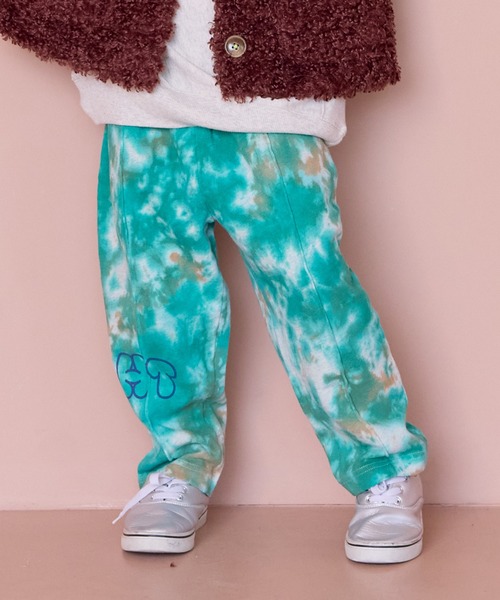 MARKEY'S（マーキーズ）の「タイダイスウェットパンツ（その他パンツ・キッズ・ワインレッド/ブルー/グリーン・130/120/110/100/90/150/140）」の2枚目の写真