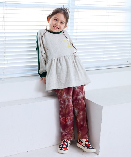 MARKEY'S（マーキーズ）の「タイダイスウェットパンツ（その他パンツ・キッズ・ワインレッド/ブルー/グリーン・130/120/110/100/90/150/140）」の12枚目の写真