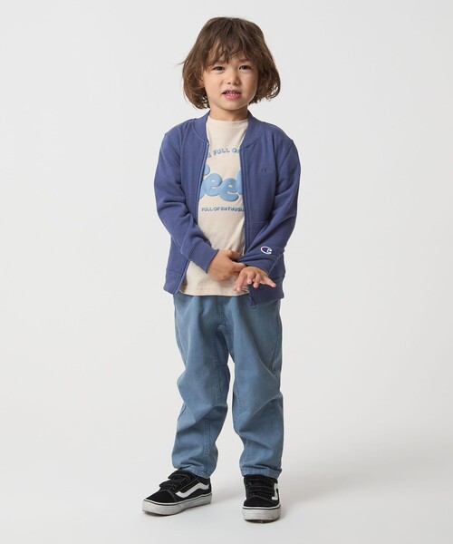 Champion(チャンピオン)の「<Champion>ジップ スウェット カーディガン / キッズ 110cm-130cm(カーディガン/ボレロ・キッズ・ブラック/ロイヤルブルー・110cm/120cm/130cm)」の4枚目の写真