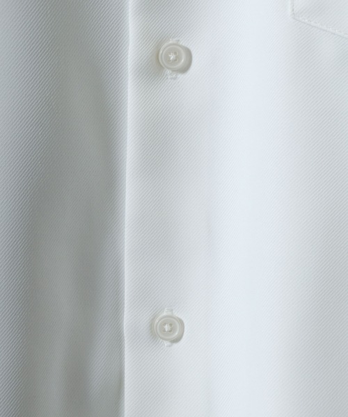ANPAS（アンパス）の「ANPAS Twill Fabric Oversized Regular Collar Shirt with necktie/別注 ツイル オーバーサイズ ネクタイ付きシャツ レディース メンズ 長袖シャツ レギュラーカラーシャツ（シャツ/ブラウス・メンズ・ダークグリーン/ライトグレー/ホワイト/ベージュ/ブラック/ブルー/ブラウン・M/L）」の12枚目の写真
