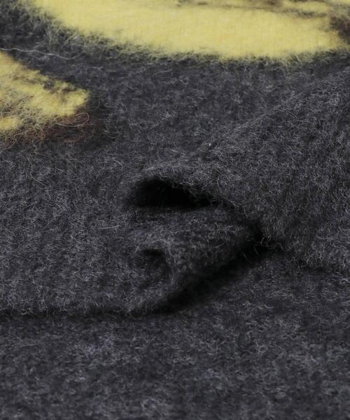 GANNI（ガニー）の「GANNI　FineBrushed AlpacaBanana（ニット/セーター・レディース・チャコールグレー・S/M）」の5枚目の写真