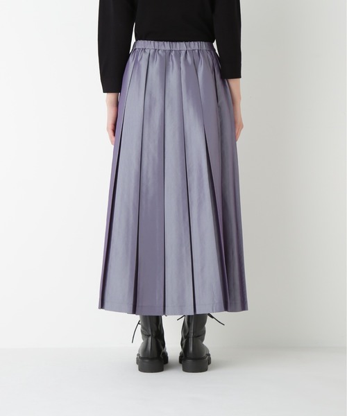 human woman（ヒューマンウーマン）の「◆ボックスプリーツＡラインスカート（スカート・レディース・ブルー/オレンジ系その他・MEDIUM）」の16枚目の写真