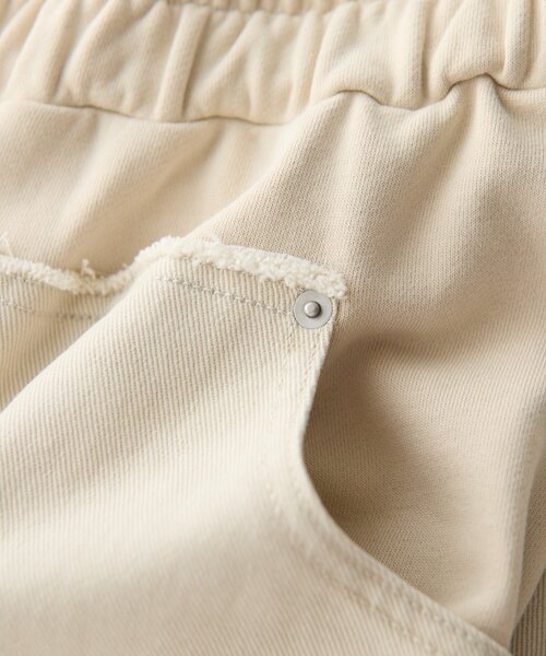 RIVE DROITE(リヴドロワ)の「【キャッチーなデザイン】スウェットドッキングデニム(デニムパンツ・レディース・ブラック/ホワイト系その他・38/36)」の21枚目の写真