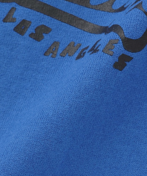 XLARGE KIDS（エクストララージキッズ）の「総柄グラフィティ長袖2WAYオール（ロンパース・キッズ・ブルー/ブラック/レッド・50-70cm）」の14枚目の写真