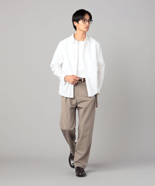 COMME CA MEN(コムサメン)の「37.5(R)テクノロジー ワッシャータスラン レギュラーカラーシャツ(シャツ/ブラウス・メンズ・サックスブルー/チャコールグレー/ホワイト・S/M/L)」の8枚目の写真