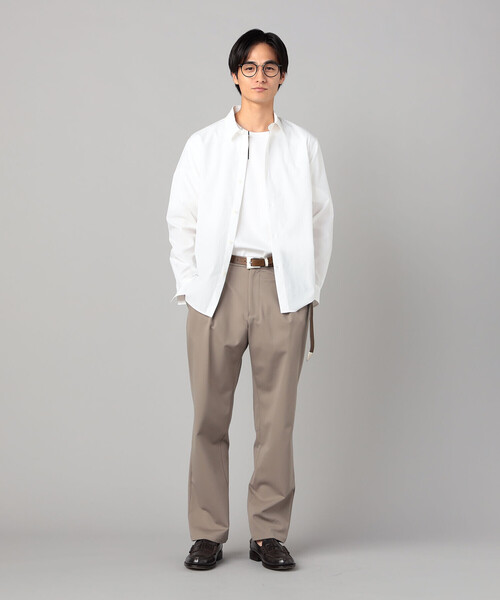 COMME CA MEN(コムサメン)の「37.5(R)テクノロジー ワッシャータスラン レギュラーカラーシャツ(シャツ/ブラウス・メンズ・サックスブルー/チャコールグレー/ホワイト・S/M/L)」の4枚目の写真