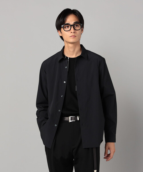 COMME CA MEN(コムサメン)の「37.5(R)テクノロジー ワッシャータスラン レギュラーカラーシャツ(シャツ/ブラウス・メンズ・サックスブルー/チャコールグレー/ホワイト・S/M/L)」の11枚目の写真