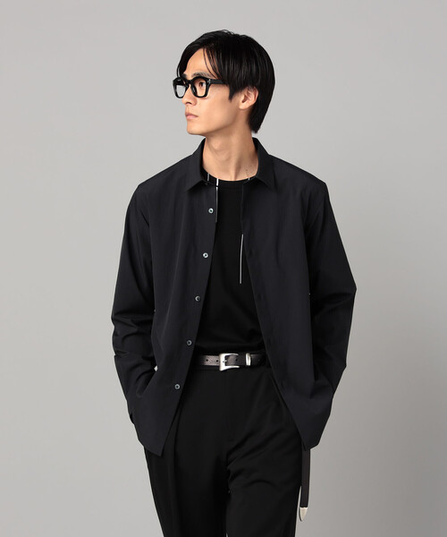 COMME CA MEN(コムサメン)の「37.5(R)テクノロジー ワッシャータスラン レギュラーカラーシャツ(シャツ/ブラウス・メンズ・サックスブルー/チャコールグレー/ホワイト・S/M/L)」の5枚目の写真