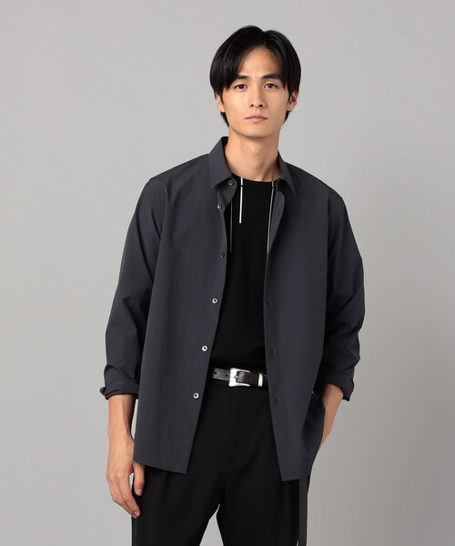 COMME CA MEN(コムサメン)の「37.5(R)テクノロジー ワッシャータスラン レギュラーカラーシャツ(シャツ/ブラウス・メンズ・サックスブルー/チャコールグレー/ホワイト・S/M/L)」の15枚目の写真
