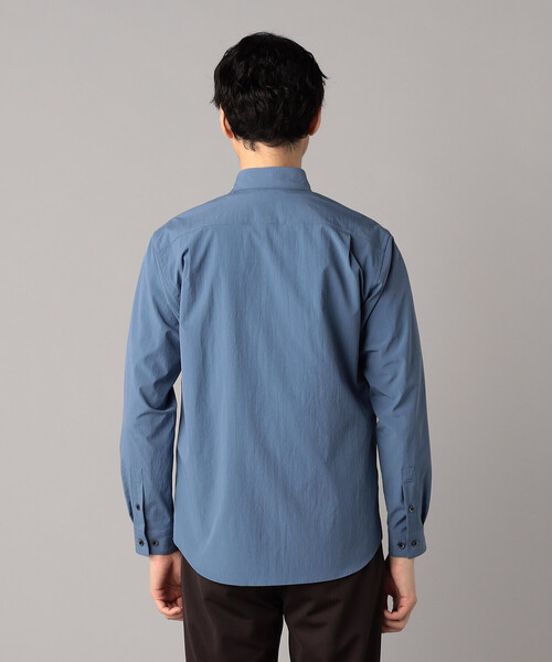 COMME CA MEN(コムサメン)の「37.5(R)テクノロジー ワッシャータスラン レギュラーカラーシャツ(シャツ/ブラウス・メンズ・サックスブルー/チャコールグレー/ホワイト・S/M/L)」の22枚目の写真