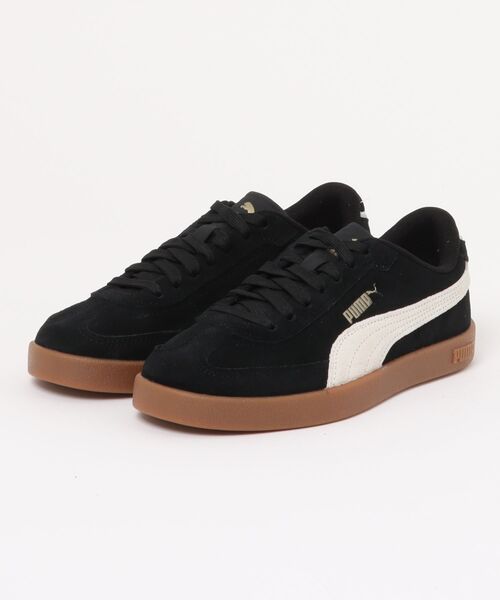 PUMA プーマ PUMA CLUB 2 ERA SUEDE レディーススニーカー レザー(プーマクラブ2エラスエード) 400717 10 ベイパーグレー/プーマブラック/ガム セール】PUMA プーマ PUMA CLUB 2 ERA SUEDE レディーススニーカー
