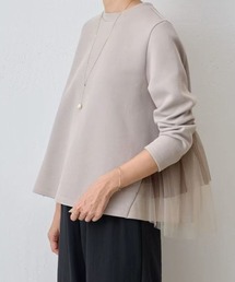 SPIGA | ﾊﾞｯｸﾁｭｰﾙ切替ﾌﾟﾙｵｰﾊﾞｰ(スウェット)