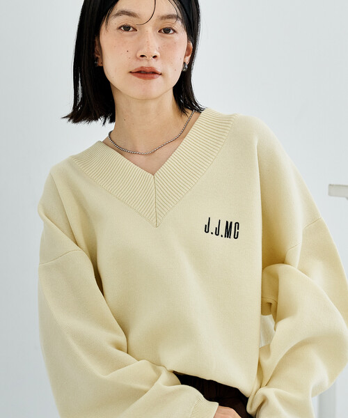 新品★【J.J.MERCER/ジェイジェイマーサー】 V NECK KNIT J.J.MERCER/ジェイジェイマーサー】 V NECK KNIT（ニット