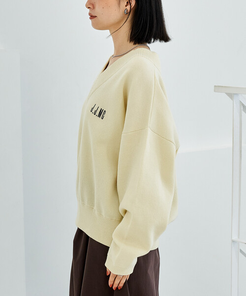 トップス J.J MERCER V NECK KNIT SHIPS別注】J.J MERCER:〈洗濯機可能〉Vネック ニット｜ SHIPS
